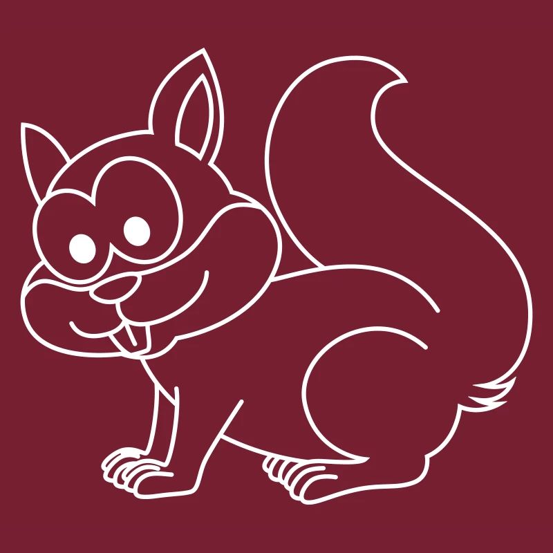 Eichhörnchen Comic Tier