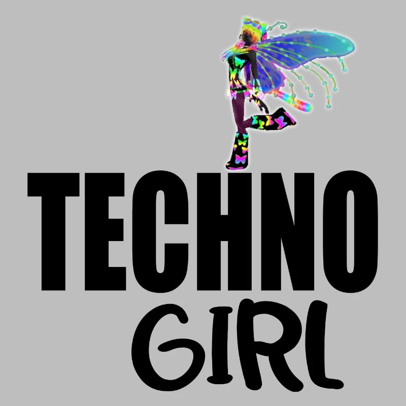 Techno-Mädchen