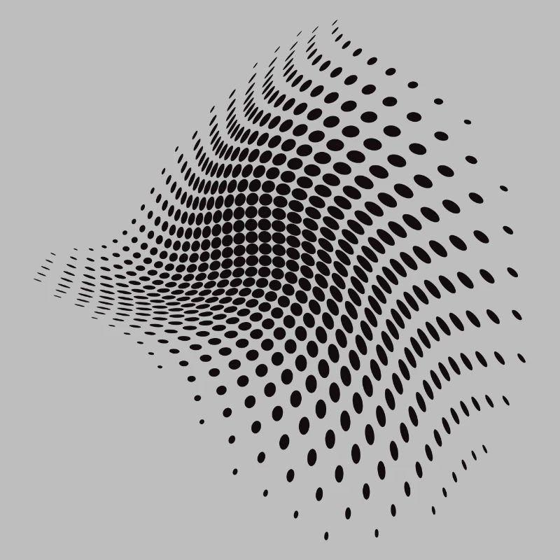 Optical illusion pattern shapes geometry gift