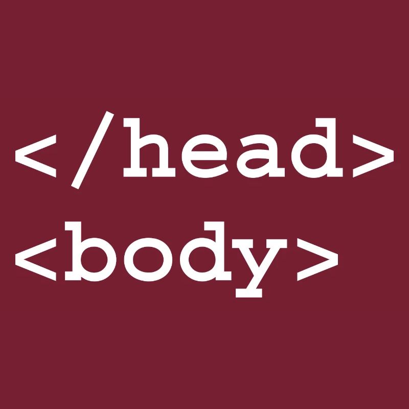 Head Body HTML Tag Front-End Web Developer