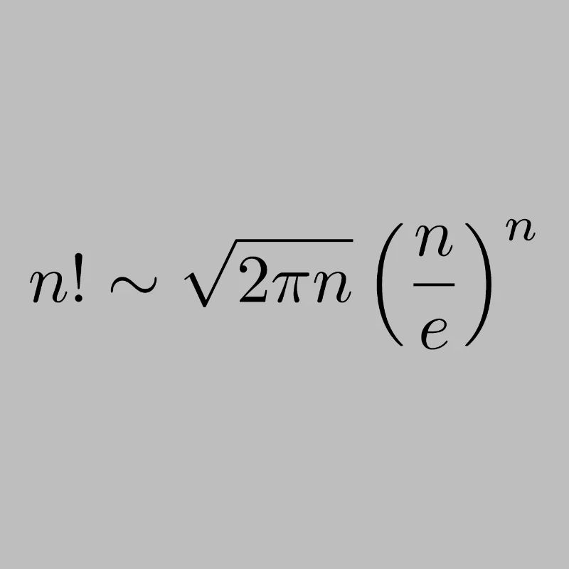 Approximation de Stirling