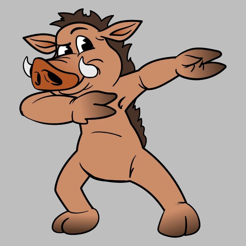Dabbing Dab Warthog