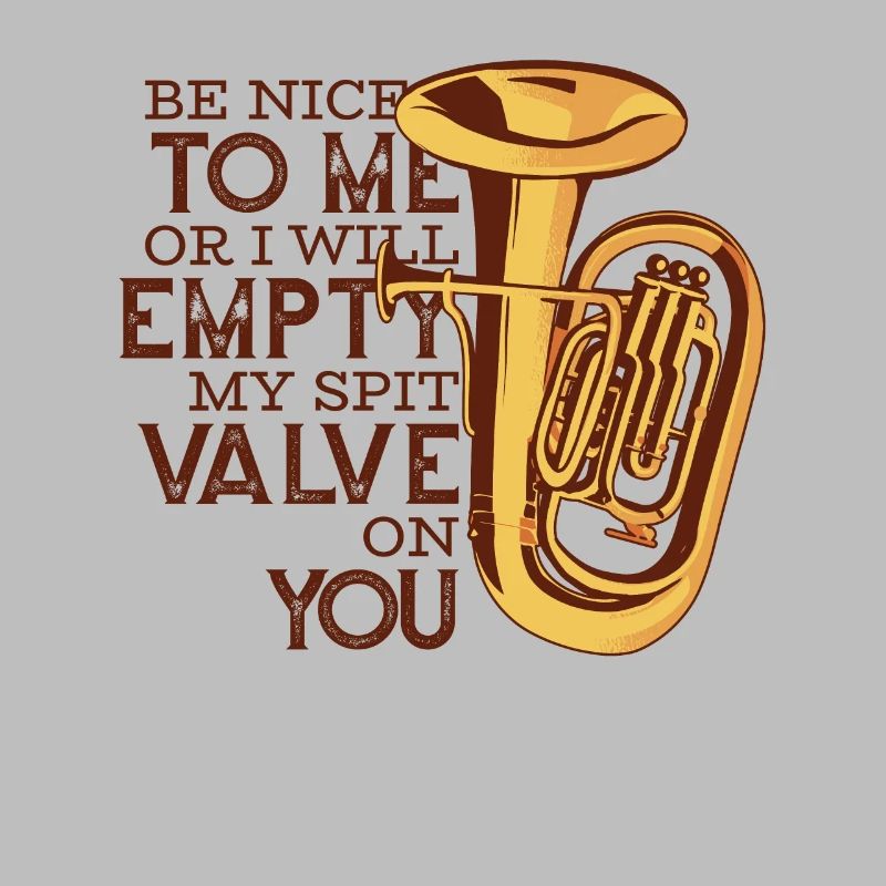 Sei nett oder ich leere mein Spuckventil auf dich Spieler