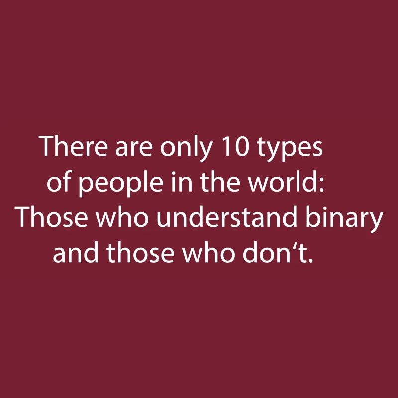 Binary binary programming language computer gift