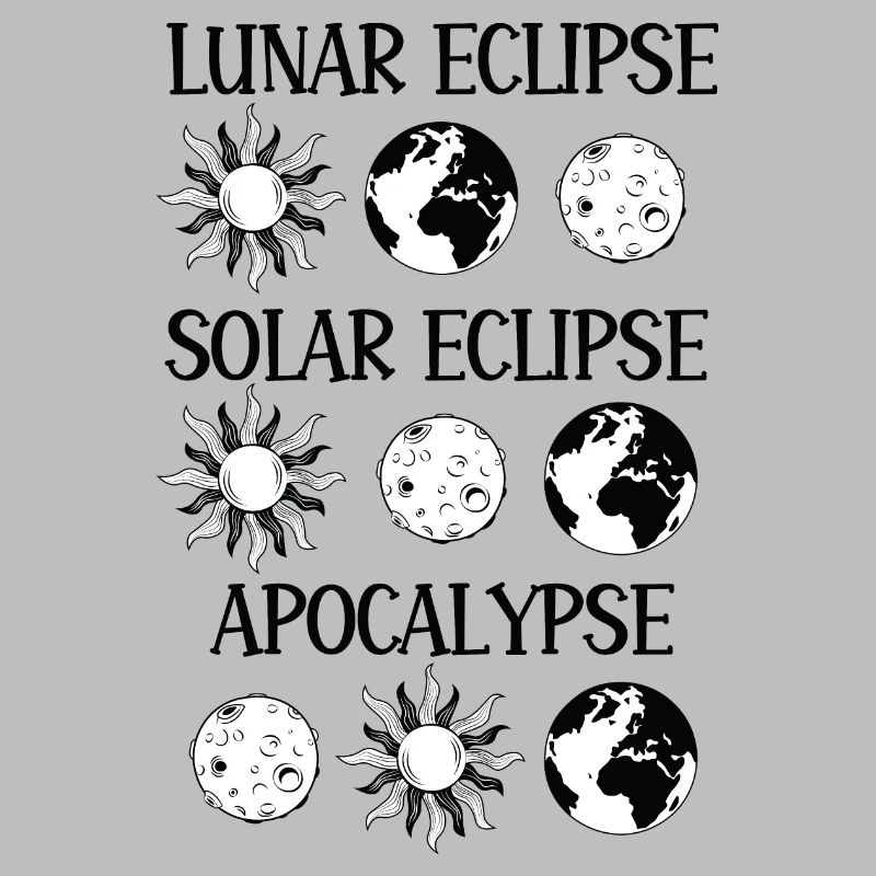 Éclipse lunaire Éclipse solaire Apocalypse