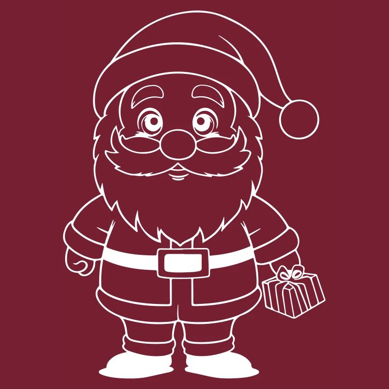 Christmas Man Winter Comic