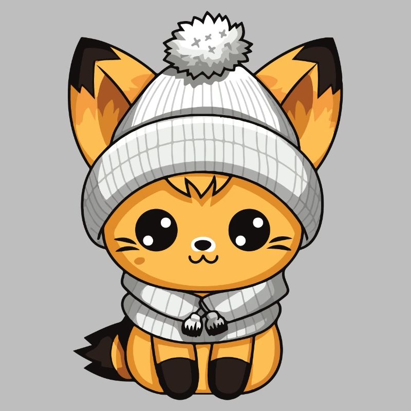 Fuchs Winter Comic