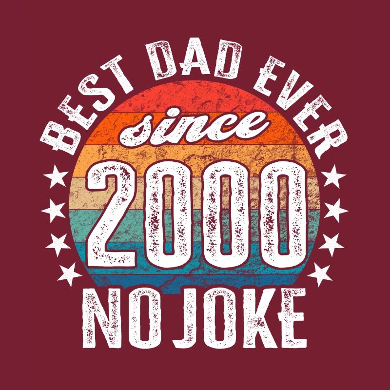 Bester Papa der Welt seit 2000 No Joke
