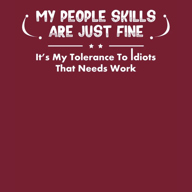 Sarcastic saying