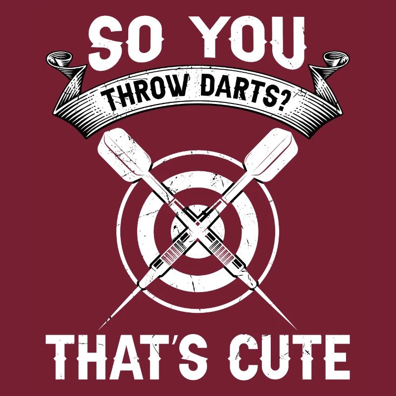 Lustiger Dart Spruch Dartscheibe Darten Geschenk