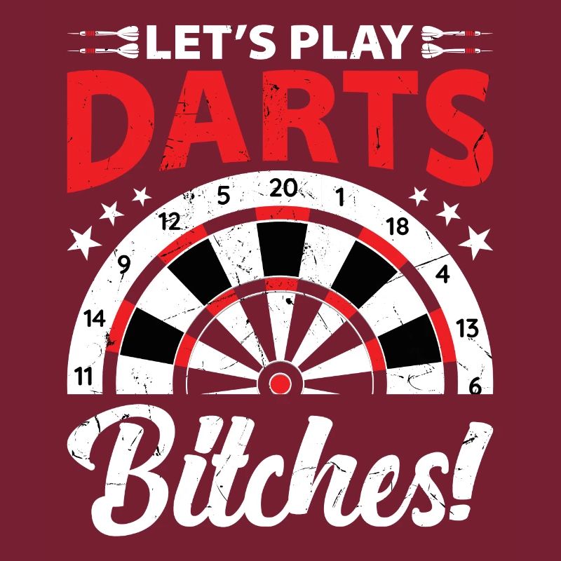 Lustiger Dart Spruch Dartscheibe Darten Geschenk
