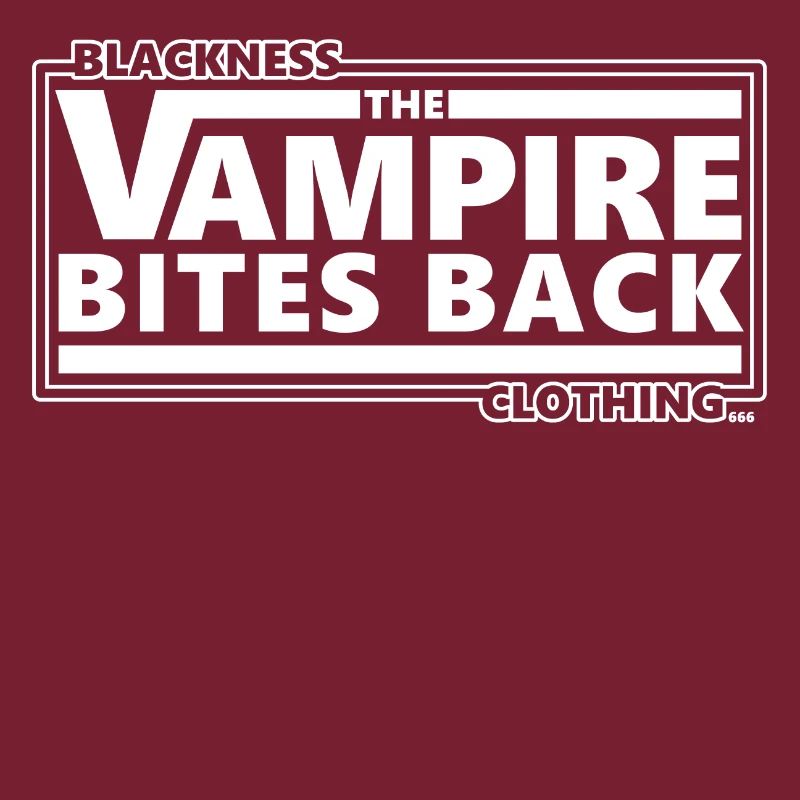 THE VAMPIRE BITES BACK - Gothic Nerd Comic Funny