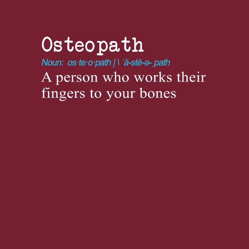 Funny Osteopath Definition Gift Design