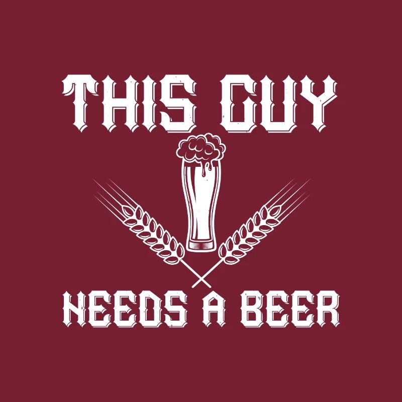 THIS GUY NEEDS A BEER