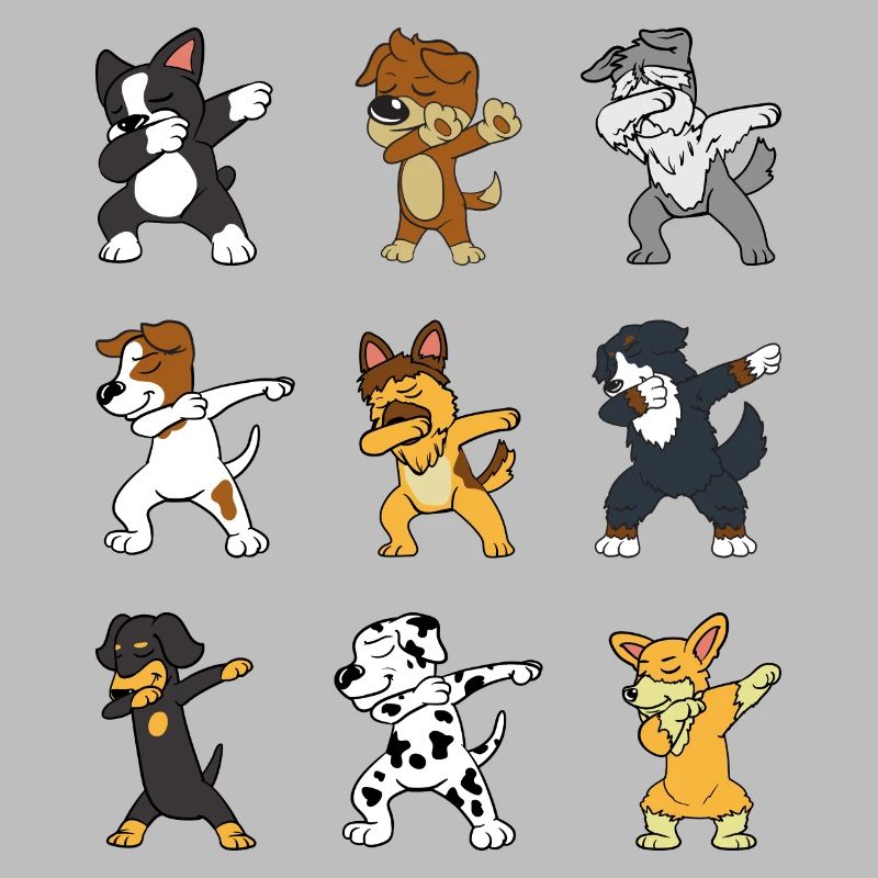 Tamponner Dab Shepherd Dalmatien Teckel Corgi