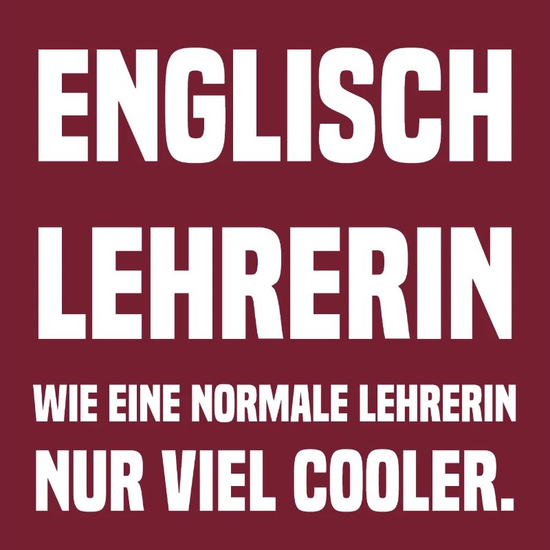 ENGLISCH LEHRERIN Wie eine normale Lehrerin nur vi
