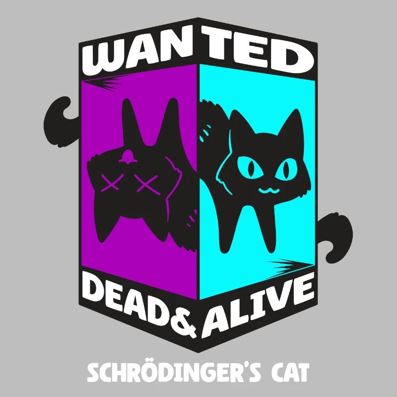 Physik Quanten Nerd Dead Alive Schrödingers Katze