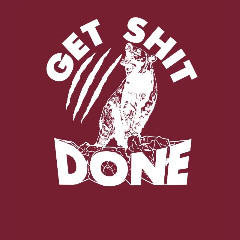 Bear Get Shit Done Bear Gift