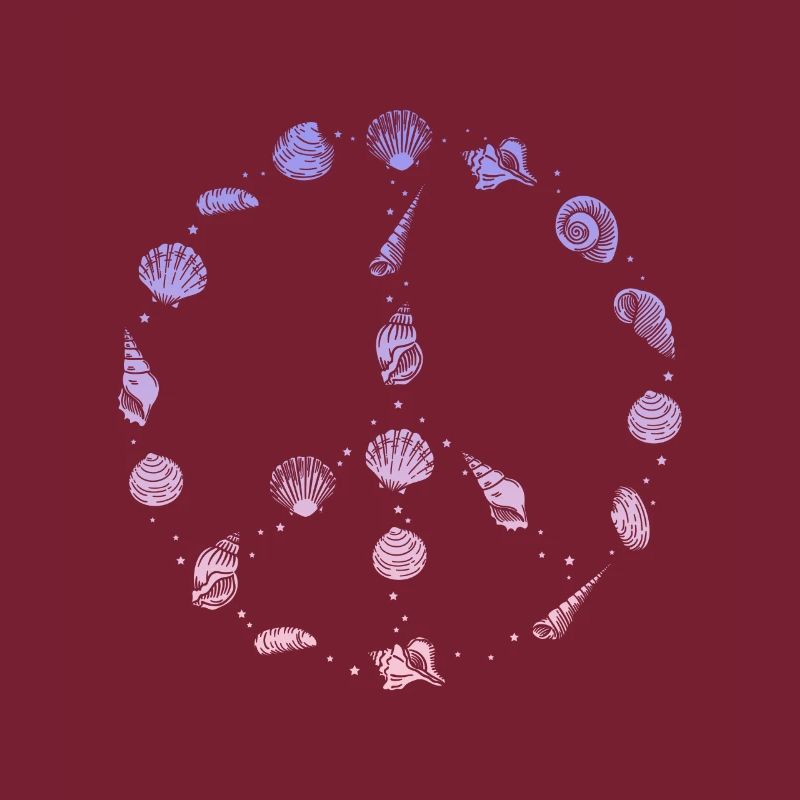 Peace Sign Seashell