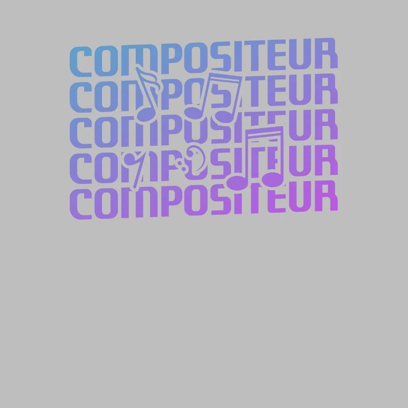 Retro Compositeur Composition Musicale