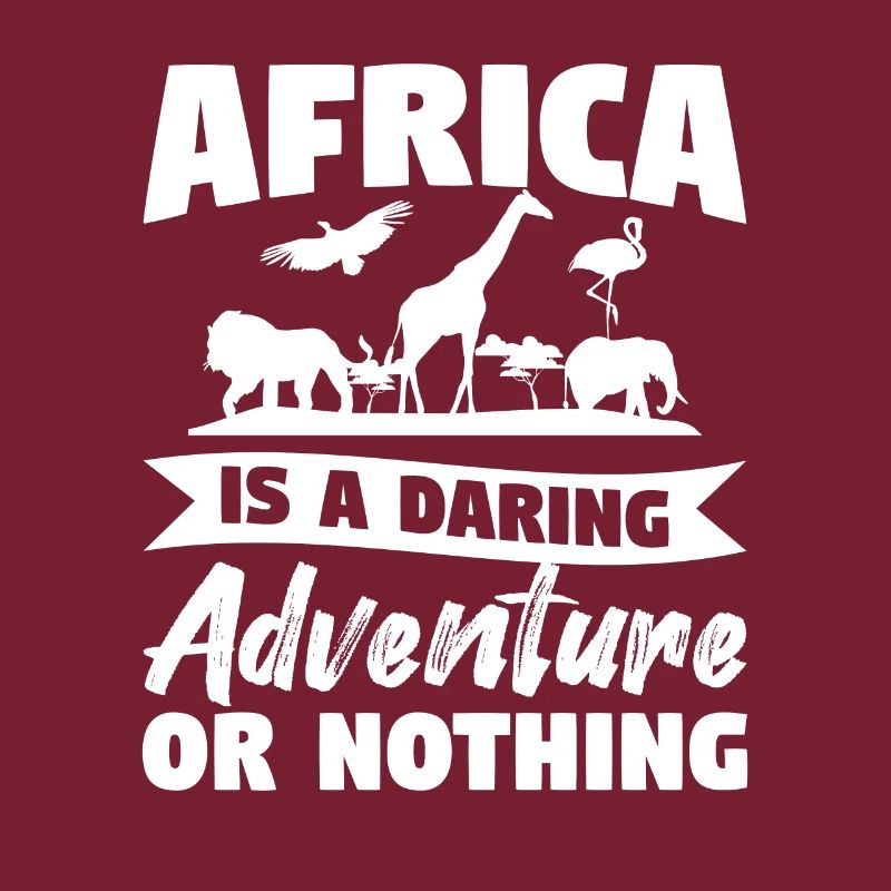 Afrika ist ein gewagtes Abenteuer oder nichts Safari