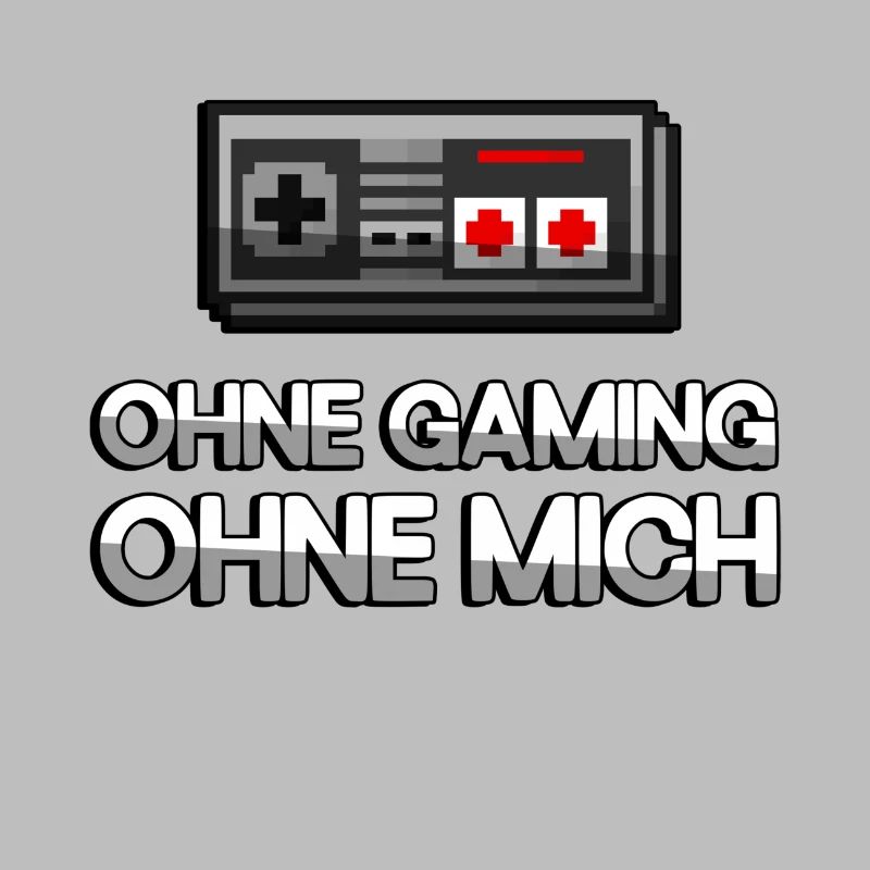 OHNE GAMING OHNE MICH + NES Controller - Gaming
