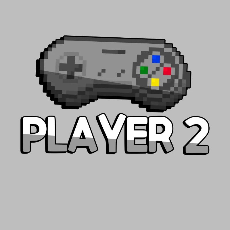 PLAYER 2 + SNES Controller - Gaming