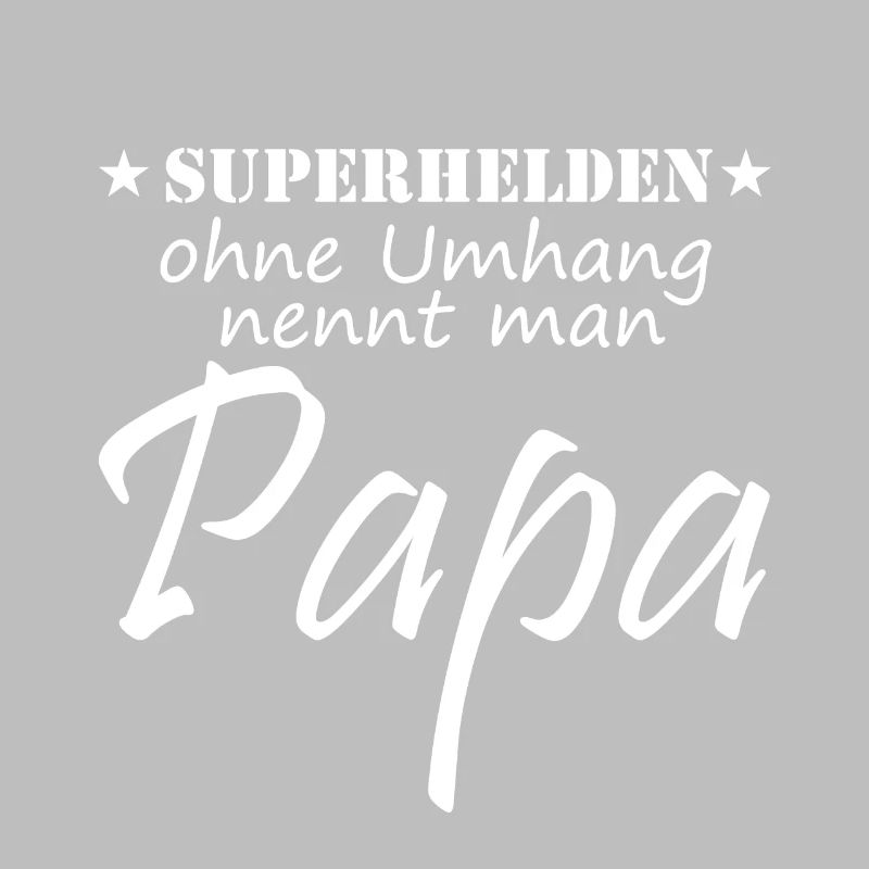 Superheld Papa Geschenkidee