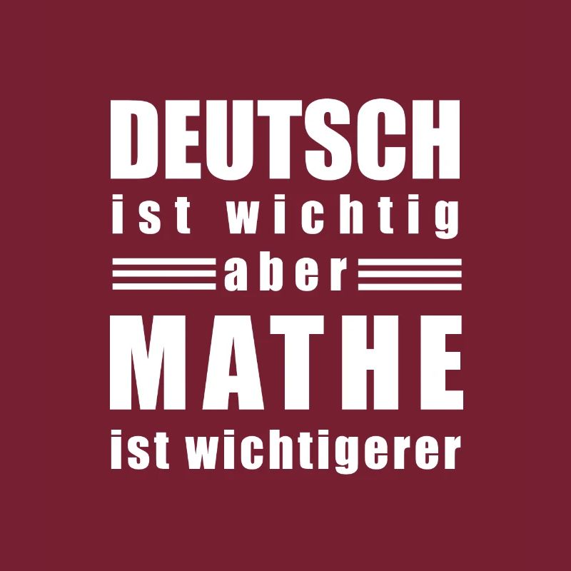 Math German Math Teacher Learning Funny Gift