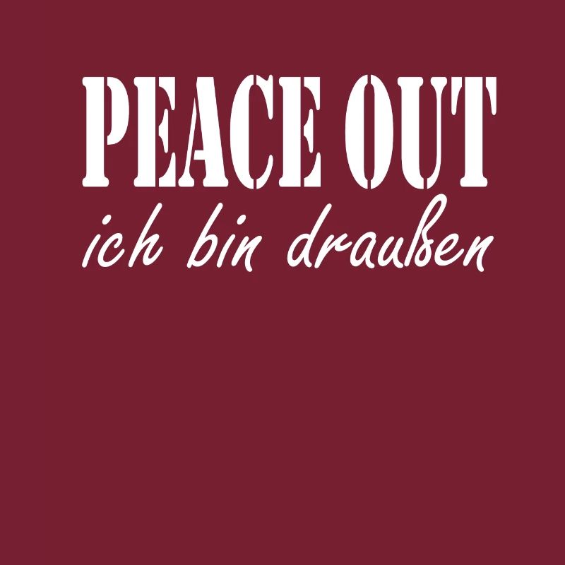 Assi Toni Spruch lustig Peace Out