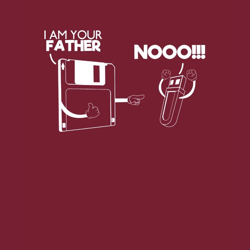Je suis ton père - Computer Nerd idée de cadeau