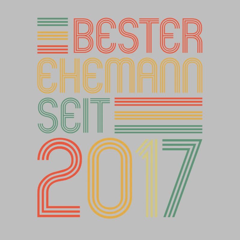Bester Ehemann seit 2017 4. Hochzeitstag