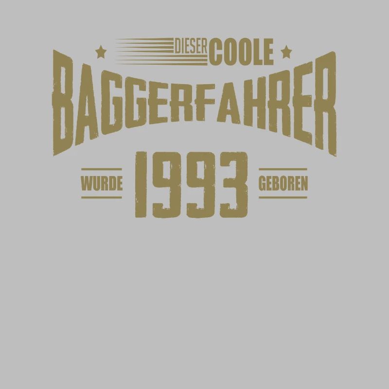Geschenke zum 50. Geburtstag Baggerfahrer Baggern