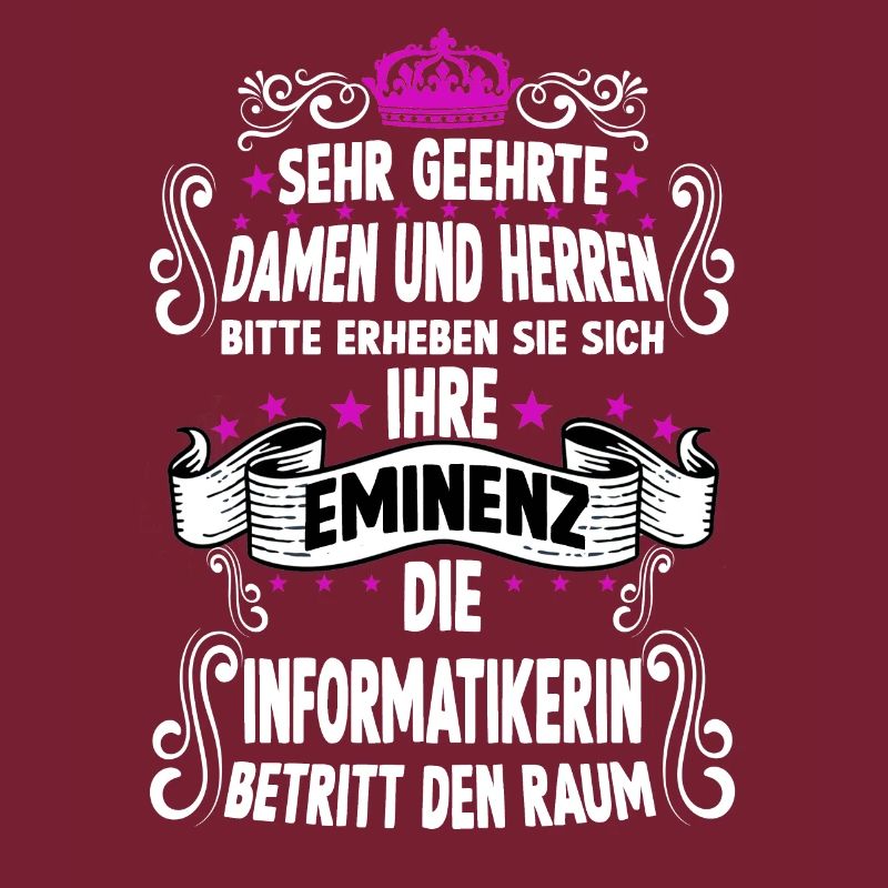 Programmiererin T Witzig Spruch Informatikerin