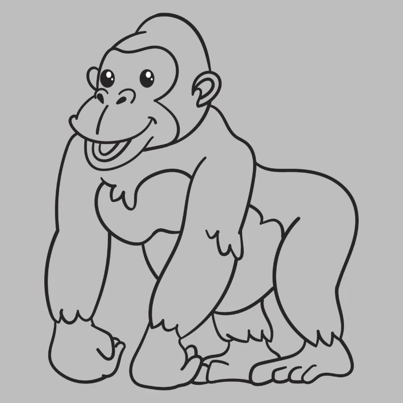 Gorilla, Affe, Geschenk, Geschenkidee