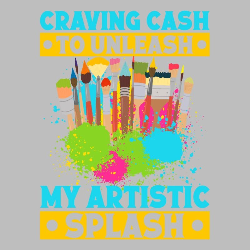 Cool Artist My Artistic Splash Painter Gift Idea