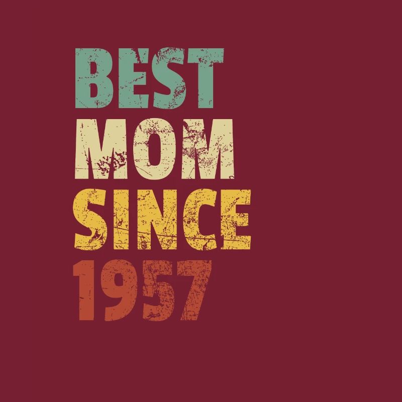 Beste Mutter seit 1957 Muttertags-Slogan-Zitat