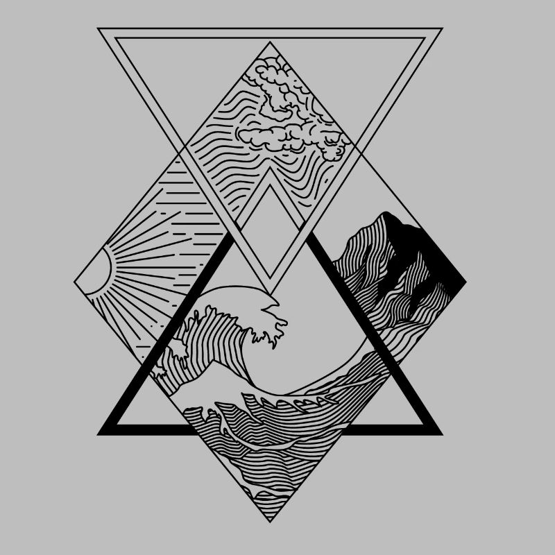 Die Elemente - Wasser, Erde, Feuer, Luft