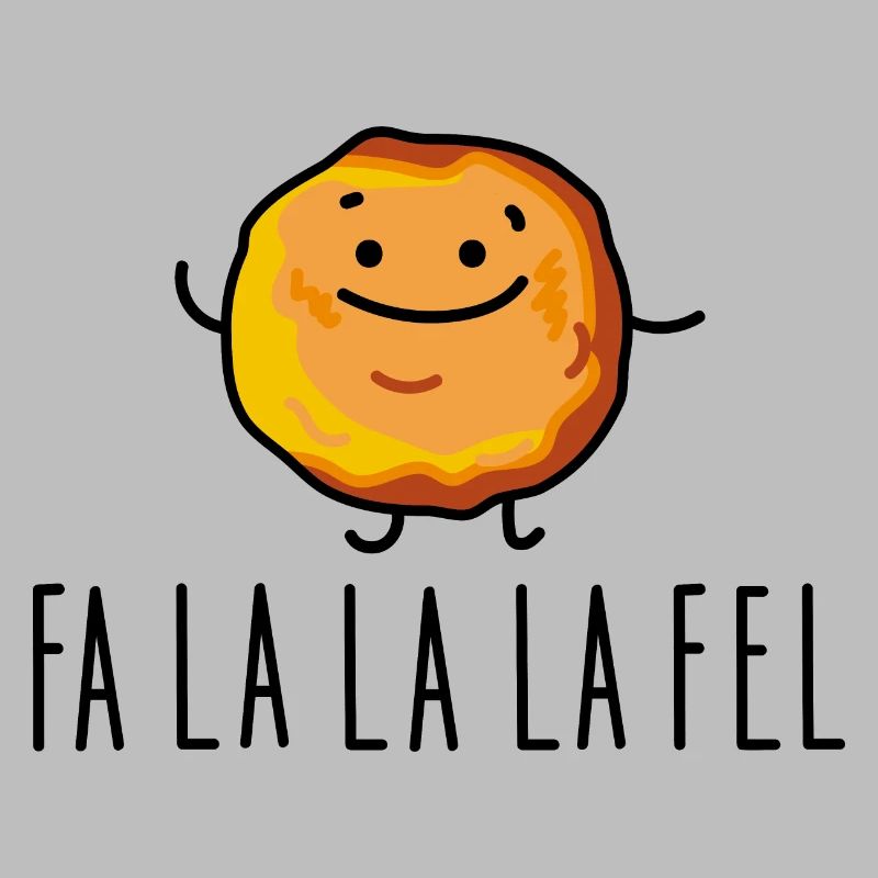 Falafel végétalien drôle