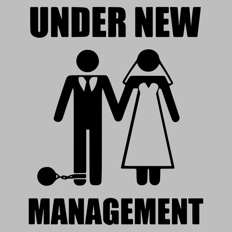 under new Managment Hochzeit Ehe Ehemann