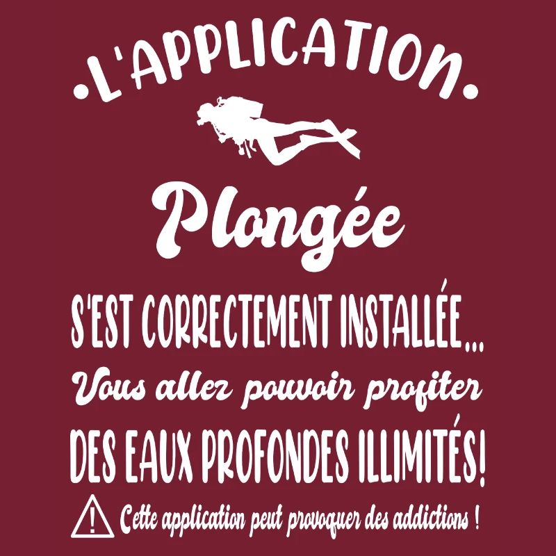L'application plongée s'est correctement installée