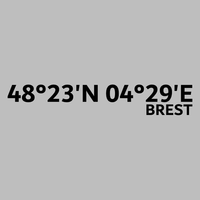 Coordonnées de Brest