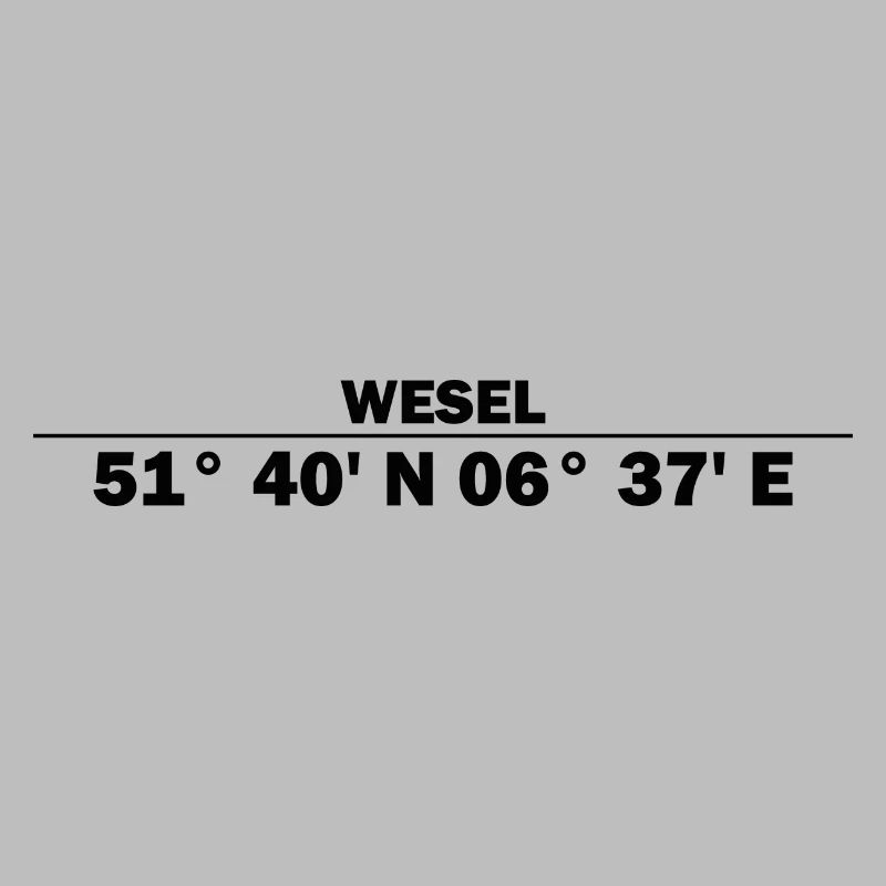 Coordonnées Wesel