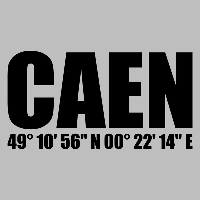 Coordonnées de Caen