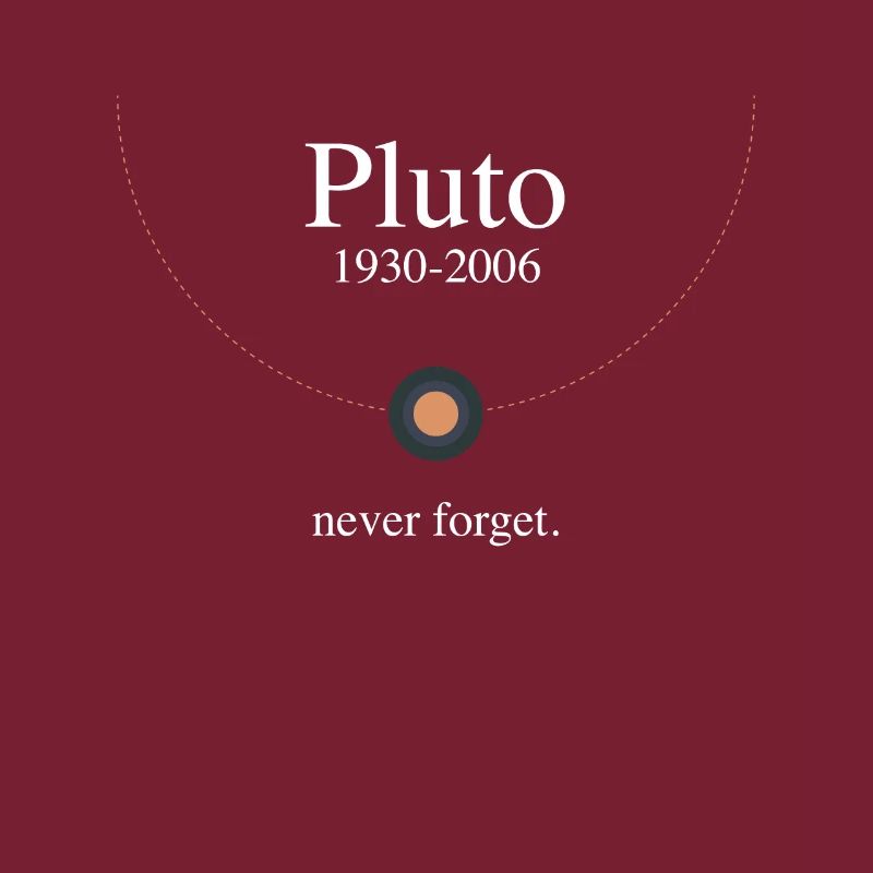 Pluto never forget