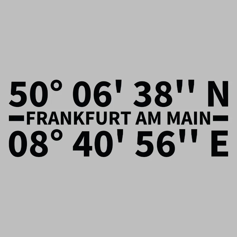 Frankfurt am Main coordinates