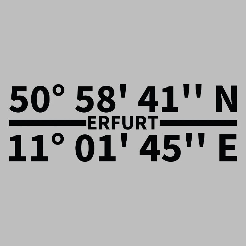 Coordonnées d’Erfurt