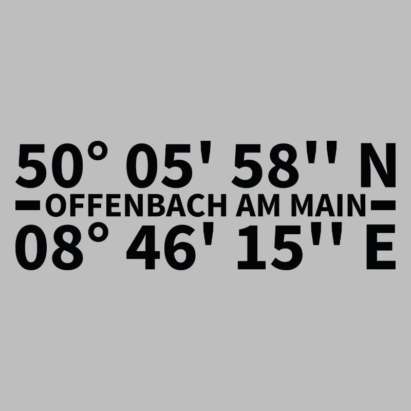 Offenbach am Main Koordinaten