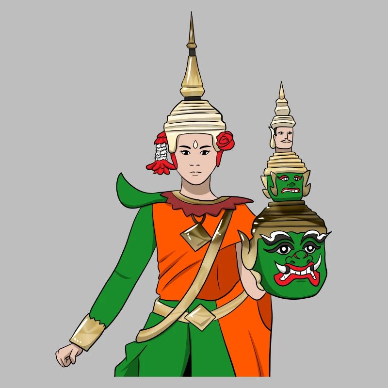 Cambodia Tradition Dance Khmer Apsara I Gift