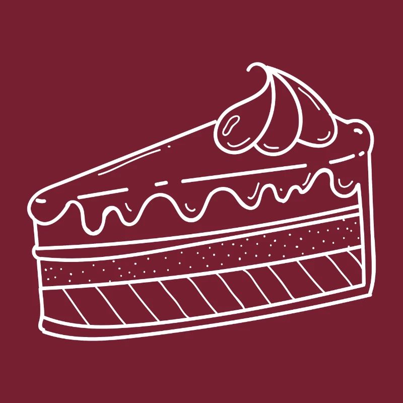 Torte Stück Geschenk Idee Kaffeepause
